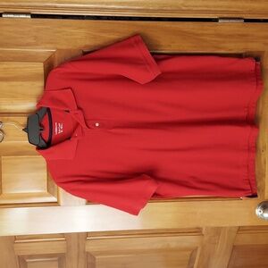 * Croft & Barrow Men's Easy Care Red Polo Shirt, Size XL